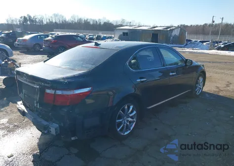 2008 Lexus Ls 460 from USA, damaged, VIN JTHBL46F485080354